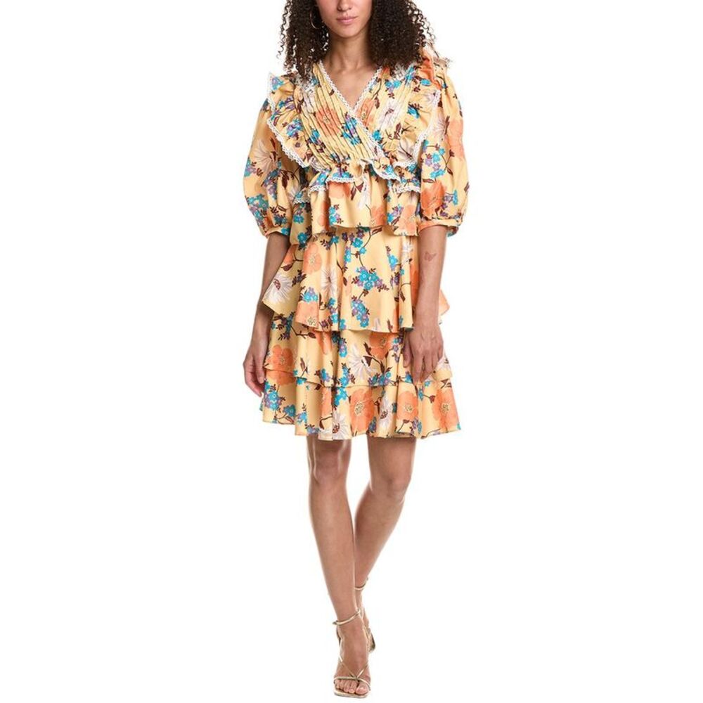 Beulah Womens  2Pc Top & Skirt Set, Yellow